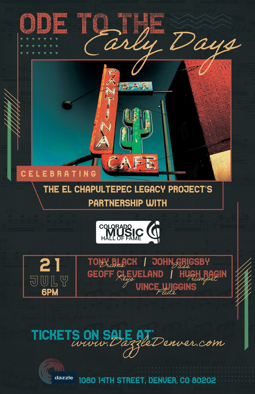 Featured image for post: El Chapultepec® Legacy Project partners with Colorado Music Hall of Fame