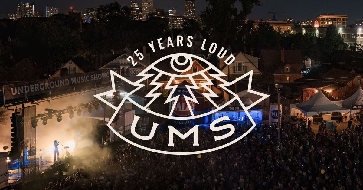 Featured image for post: The Underground Music Showcase 25th Anniversary and Final Year 2025